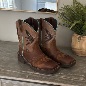 Western Justin Brand Cowgirl Boots